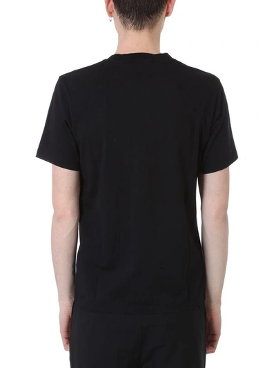 Shop Kenzo Eye Black Cotton T-shirt