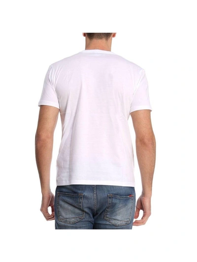 Shop Fausto Puglisi T-shirt T-shirt Men  In White