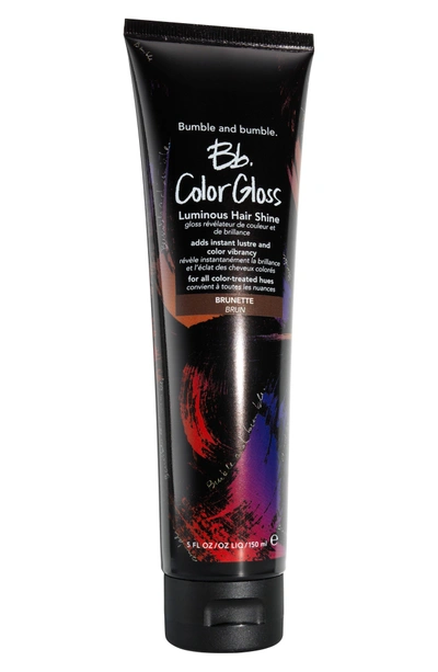 Shop Bumble And Bumble Color Gloss In True Brunette