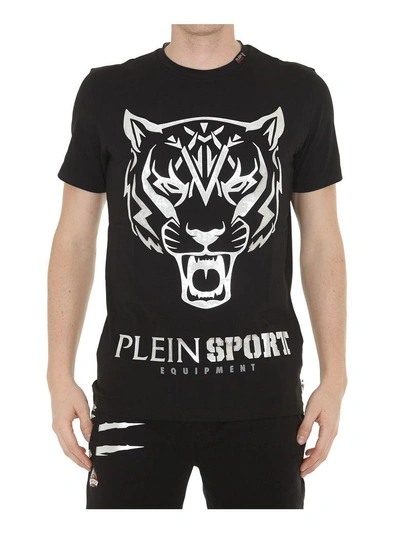 Shop Philipp Plein Edberg Tshirt In Black-silver