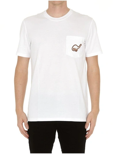 Shop Lanvin Diplo Tshirt In White