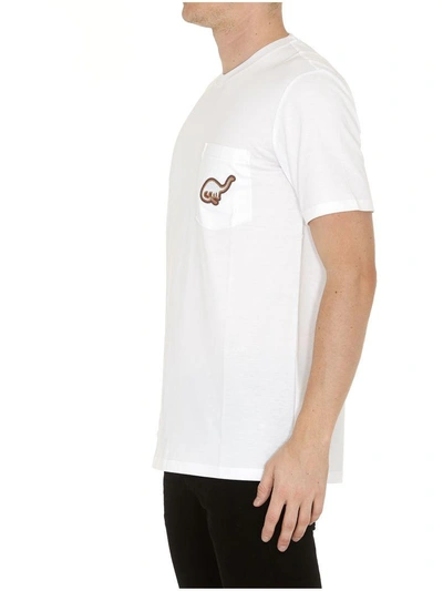 Shop Lanvin Diplo Tshirt In White