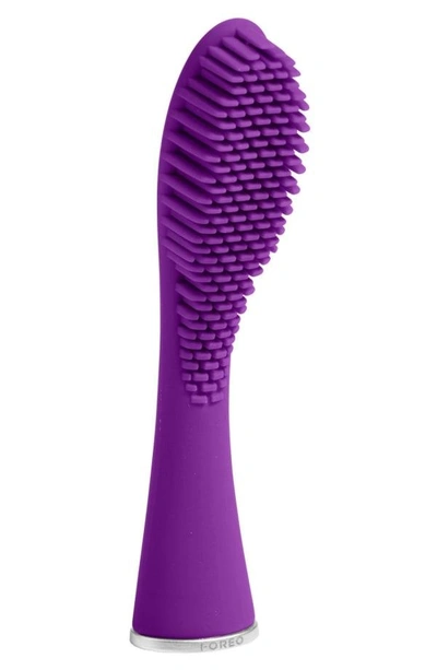 Shop Foreo Issa(tm) Mini Replacement Brush Head In Violet