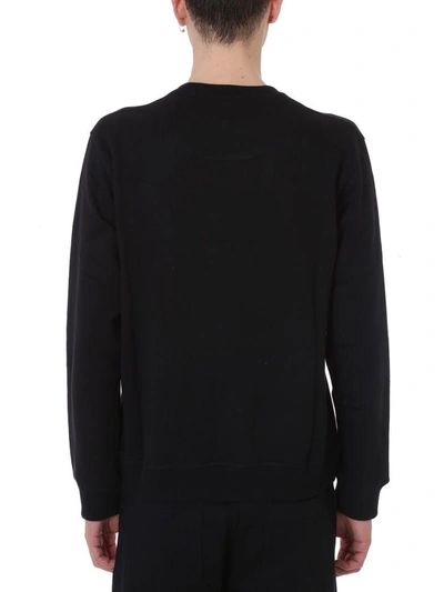 Shop Kenzo Tiger Black Cotton Sweatshirt
