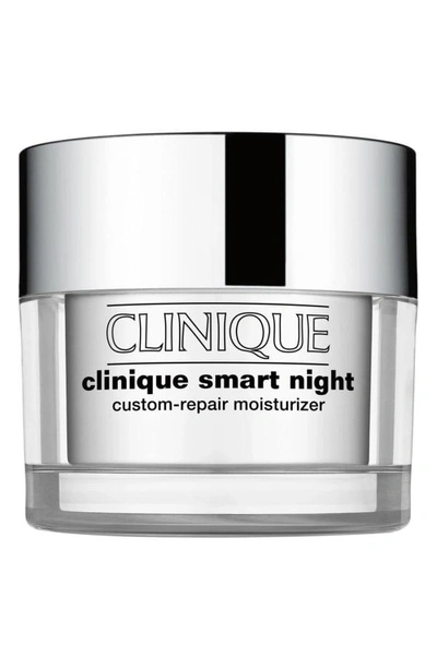 Shop Clinique Smart Night Custom-repair Moisturizer For Dry To Combination Skin In Dry / Combination