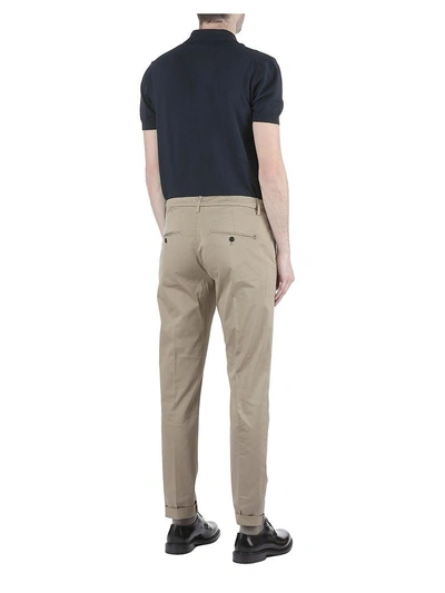 Shop Dondup Gaubert Trousers In Beige