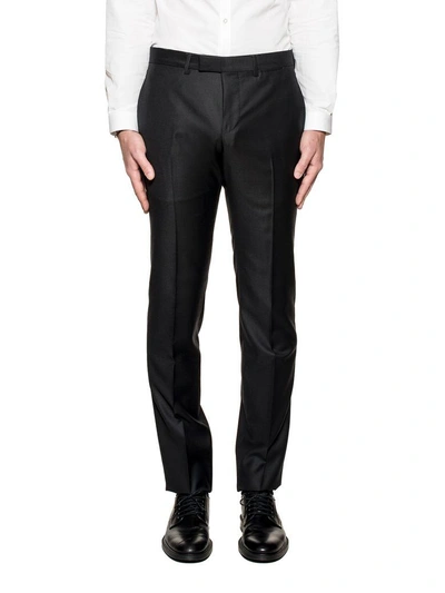 Shop Gucci Black Monaco Wool 2 Piece Suit In Back