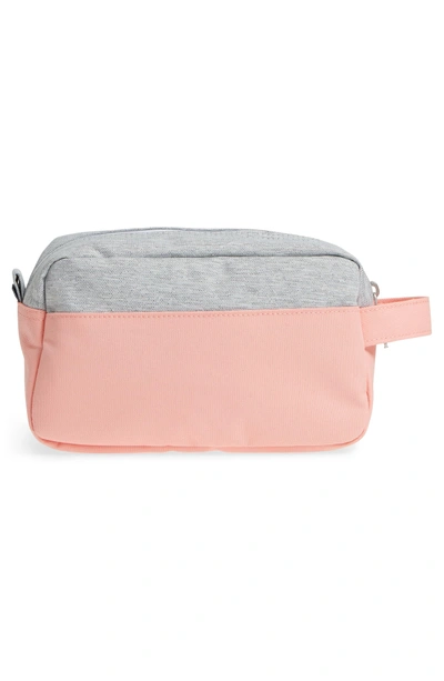 Shop Herschel Supply Co Chapter Carry-on Travel Kit In Peach/ Light Grey