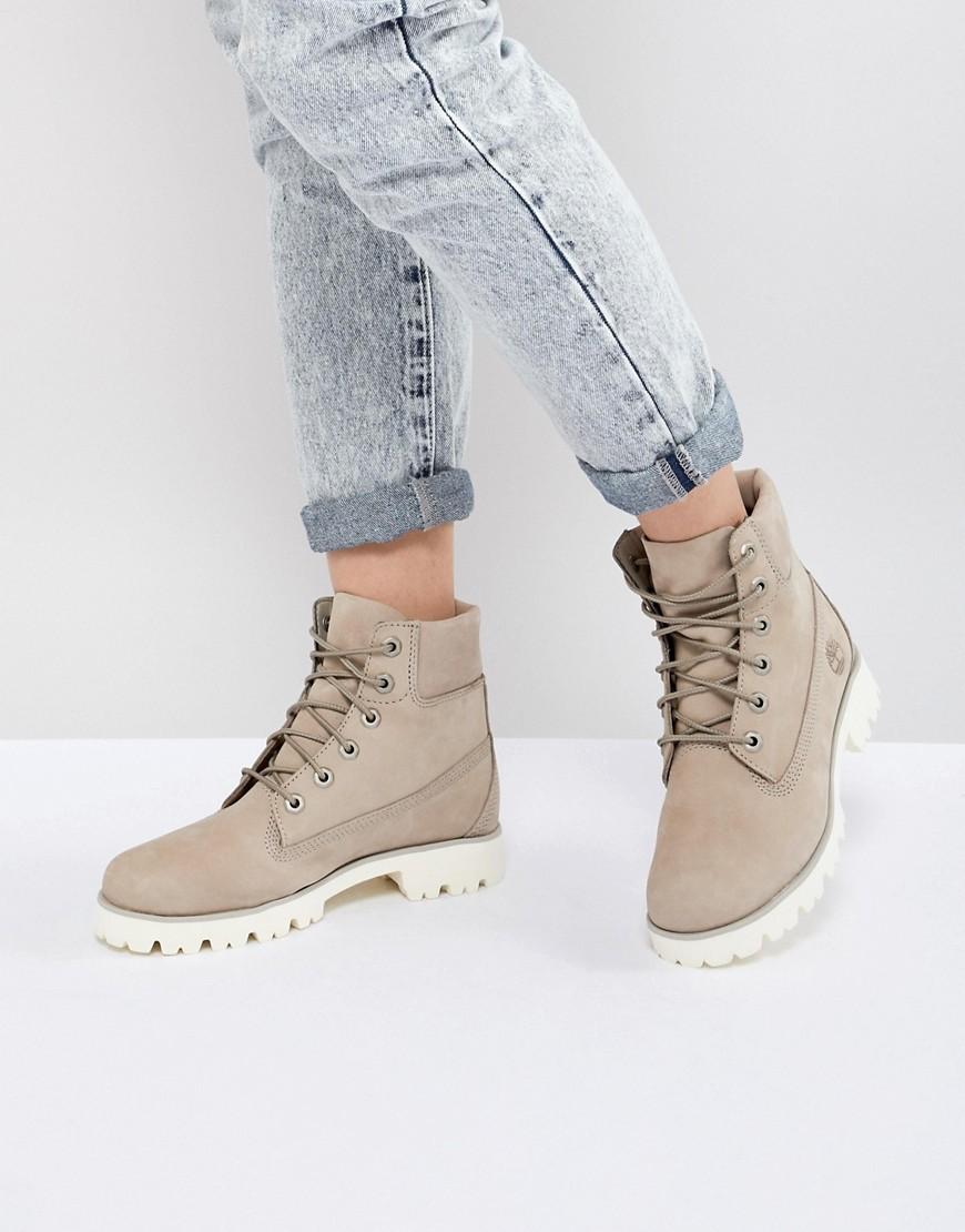 light beige timberland boots