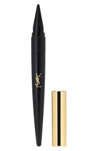 Shop Saint Laurent 'couture' Kajal Eyeliner Pencil - 01 Noir Ardent