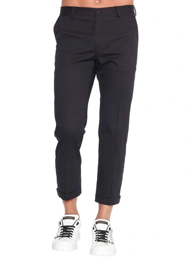 Shop Dolce & Gabbana Pants In Black