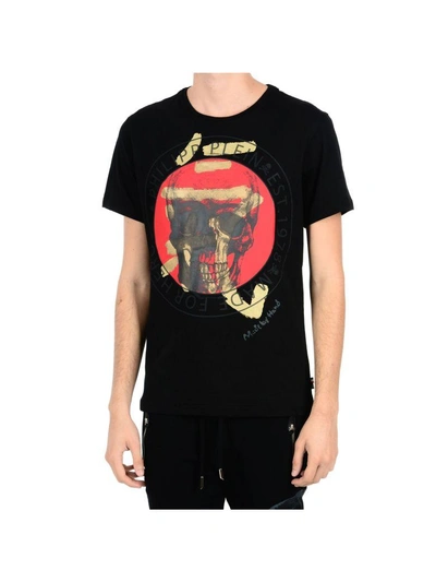 Shop Philipp Plein Tshirt In Black