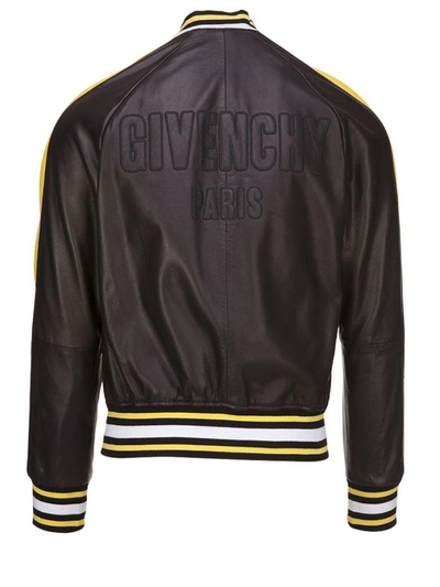 Shop Givenchy Jacket In Nero Giallo