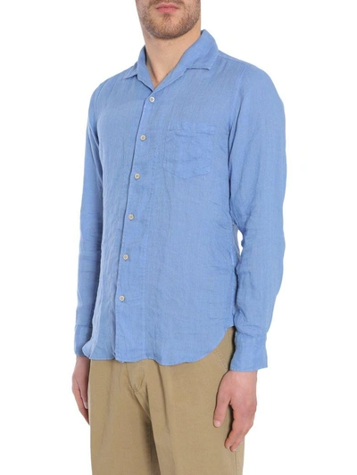 Shop The Gigi Regular Fit Shirt In Azzurro