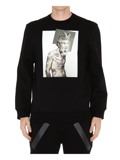 Shop Neil Barrett Sweatshirt In Black