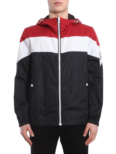 Shop Moncler Color Block K-way In Multicolor