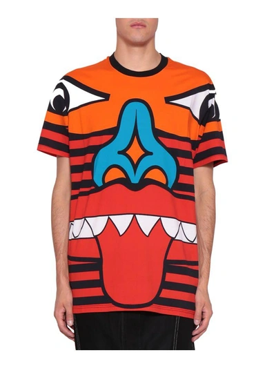 Shop Givenchy Totem Cotton Shirt In Rosso