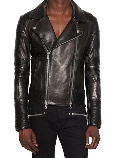 Shop Balmain Jacket In Black