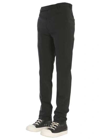 Shop Rick Owens Detroit Trousers In Nero