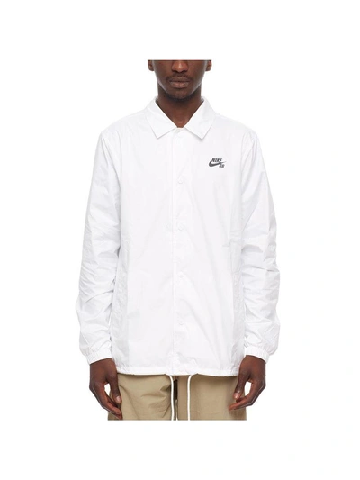 Nike Shield Jacket In White