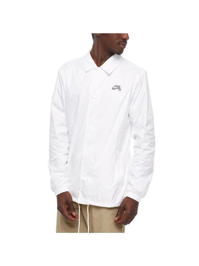 Nike Shield Jacket In White