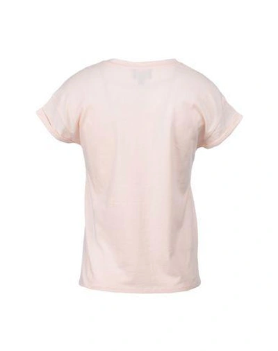 Shop Armani Jeans T-shirt In Light Pink