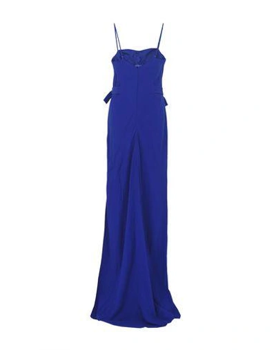 Shop Amanda Wakeley Long Dress In Blue