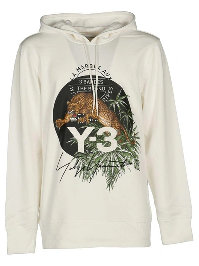 Y3 store leopard hoodie