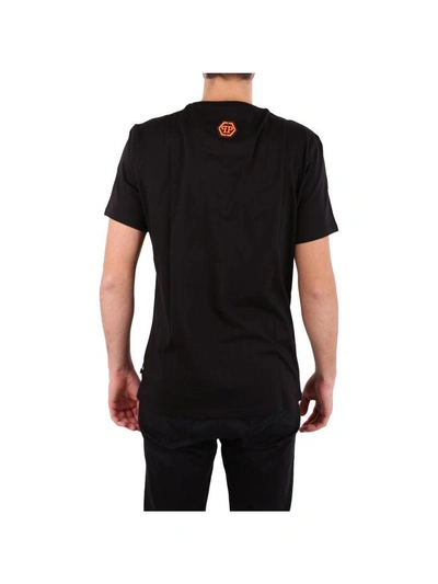 Shop Philipp Plein Hard Cotton T-shirt In Black