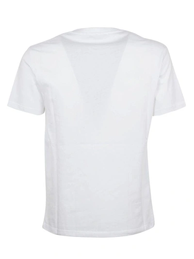 Shop Stella Mccartney No Smile No Service Print T-shirt In Bianco Multicolor