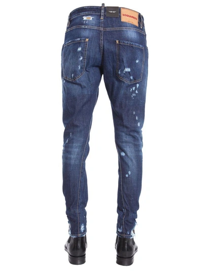 Dsquared2 Classic Kenny Twist Fit Jeans In Blu | ModeSens