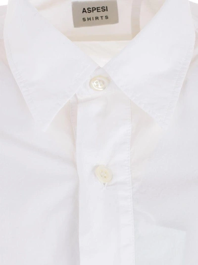 Shop Aspesi Shirt In White