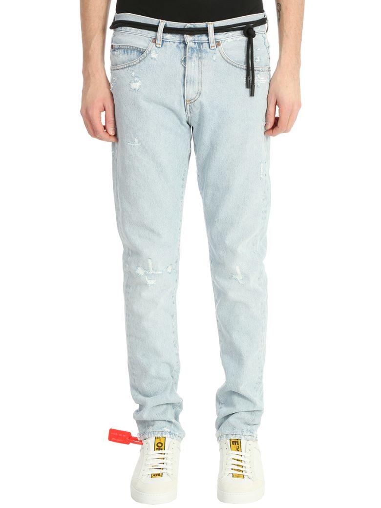 off white temperature jeans