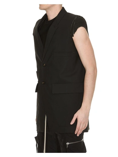 Shop Rick Owens Jacket In Black