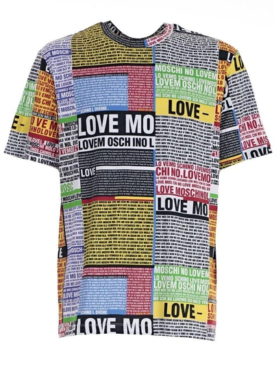 Shop Love Moschino Top In Multicolor