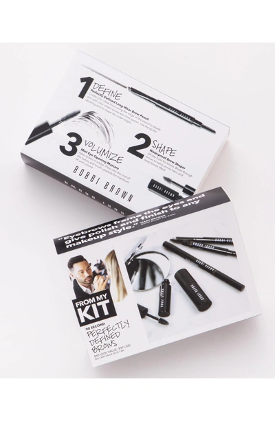 Shop Bobbi Brown 90 Second Perfectly Defined Brows Kit - Mahogany
