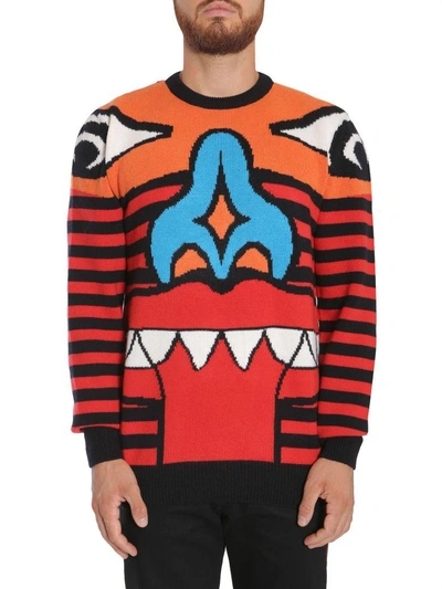 Shop Givenchy Totem Printed Sweater In Multicolor