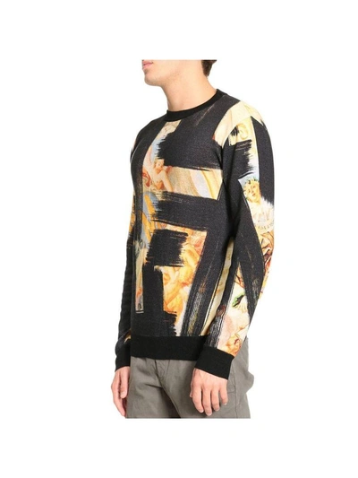 Shop Moschino Sweatshirt Sweater Men  Couture In Multicolor