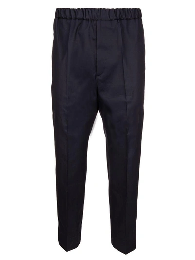Shop Jil Sander Trousers In Blu