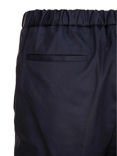 Shop Jil Sander Trousers In Blu