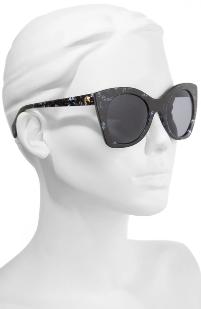 Shop Draper James 51mm Geometric Sunglasses - Blue