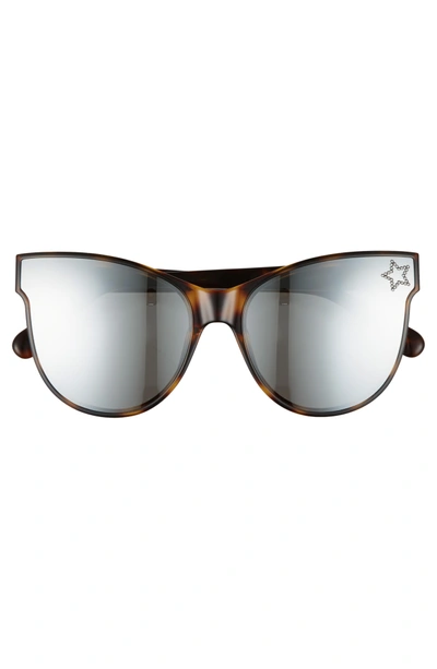 Shop Stella Mccartney 61mm Cat Eye Sunglasses - Dark Avana