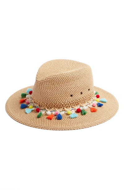 Shop Eric Javits Bahia Sun Hat - Beige In Peanut Mix