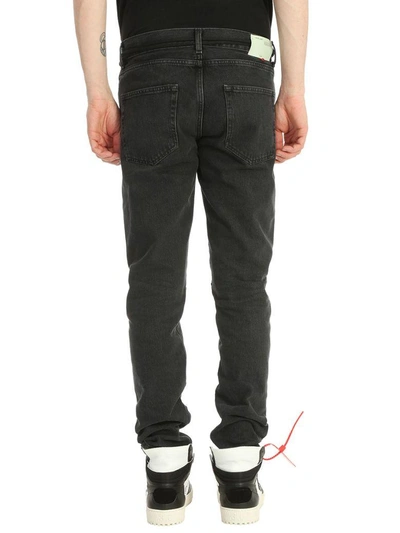 Shop Off-white Black Denim Jeans