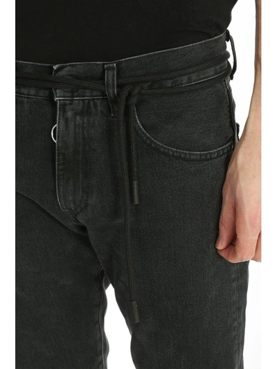 Shop Off-white Black Denim Jeans