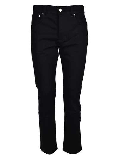 Shop Ami Alexandre Mattiussi Slim Fit Jeans In Black