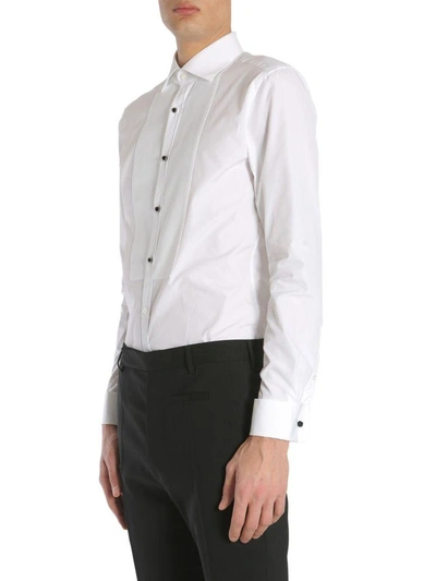 Shop Hugo Boss T-calvin Shirt In Bianco