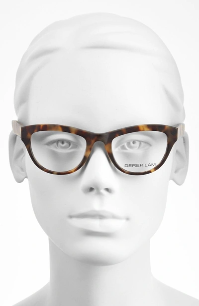 Shop Derek Lam 48mm Optical Glasses - Matte Tortoise