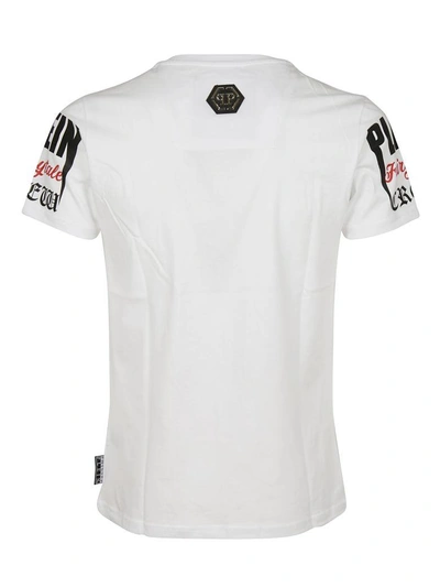 Shop Philipp Plein Princess T-shirt In White