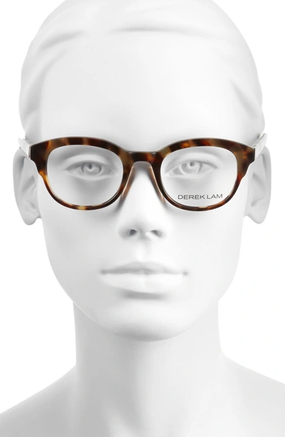 Shop Derek Lam 46mm Optical Glasses - Tortoise
